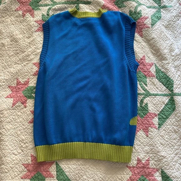 Verconiik Handmade Sweater Vest. Fits size small or medium. Orginally 300 - Picture 4 of 5